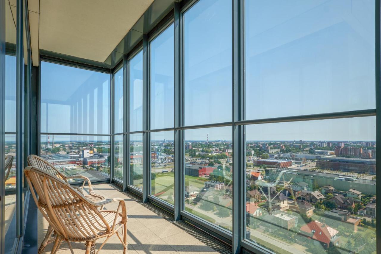 Sea View Apartment On 19Th Floor 克莱佩达 外观 照片